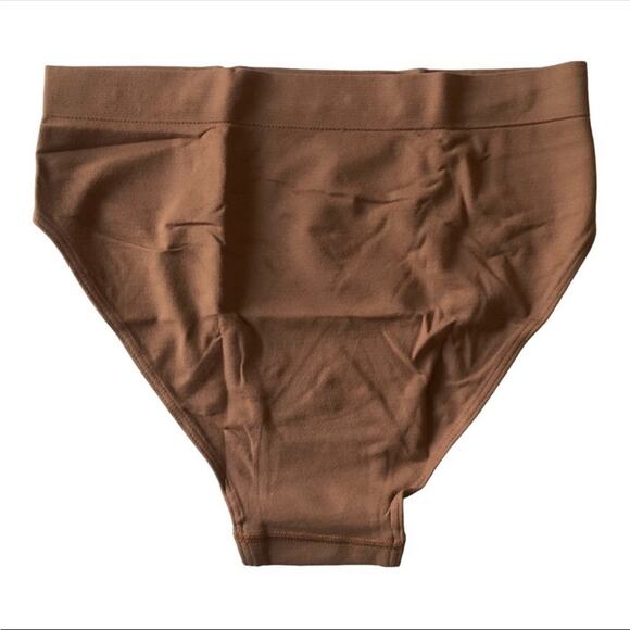 Pretty Polly NIP Eco Wear Sustainable Seamfree Basic Briefs Panty Cinnamon SM - Picture 9 of 14